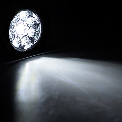 Beler 2 Pack Led White Fog Light Lamp Replacement In Box For Acura Honda Ford Nissan Lincoln Jaguar Subaru Suzuki Porsche (9 Led Bulbs) #TOP3