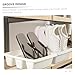 Amosfun 2Pcs Shoe Storage Tray Reusable Household Shoe Organizer for Entryway Closet Wear Resistant Design Space Saving Shoe Rack for All Footwear