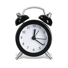 Vicloon Sveglia Retrò, Mini Sveglia Classica Vintage Forte, Sveglia da Comodino Vecchio Stile con Manico, Orologio Sveglia Analogico per Camera da Letto, Soggiorno e Ufficio, Senza Batteria