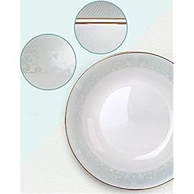 Elevate Your Dining Experience: Buy the Luxurious 50-Piece European Retro Bone China Dinnerware Set for 10 – CLLBANT