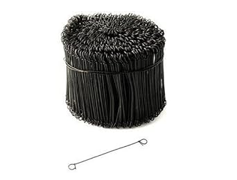 MCA Rebar Ties, 16 Gauge - 5,000 Count, Multiple Size Options, bar tie Wire Concrete 5 Inch