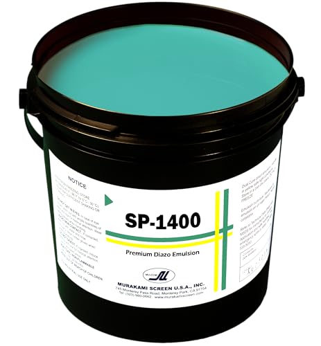 Murakami Screen - SP1400 (Quart Size) Premium Diazo Emulsion, Professional Screen Printing Emulsion for Apparel and Textile, Compatible with Plastisol, Water Based, Discharge Inks