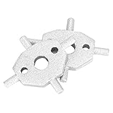 3. Aus hochwertigem Metall-Material, durabel und robust sowie anti-Korrosion.