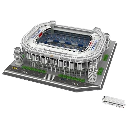 3D Small Football Stadium Puzzle Toy Model Building Kits | Ya disponible en tu tienda friki favorita! En mundofriki.es!