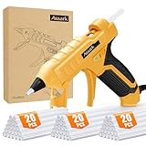 Photo Gallery assark kit pistola per colla a caldo, pistola per colla a caldo da 50 w con 60 bastoncini di colla (7 mm x 130 mm), preriscaldamento rapido per lavori scolastici, arti fai da te, riparazioni Photo Gallery assark kit pistola per colla a caldo, pistola per colla a caldo da 50 w con 60 bastoncini di colla (7 mm x 130 mm), preriscaldamento rapido per lavori scolastici, arti fai da te, riparazioni