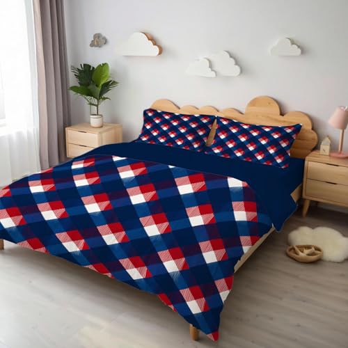 Parure de lit 200x200cm microfibre de qualité supérieure bleu