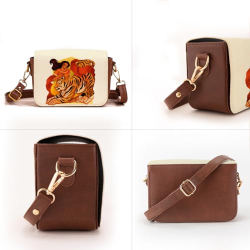 Image of Kalankit Rakhi Gift Hamper For Sister | Rakhi Gift For Girls, Sling Bag For Women, Travel Crossbody Bags, Stylish Cross Sling Bags for Woman | Rakhi Gifts For Sister, Gifts for Rakshabandhan