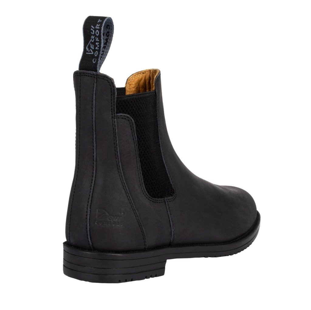 Stivaletti Equiconfort modello jodhpur in nabuk con elastico laterale