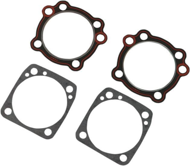 ATV&UTV Replace Parts & Accessories for James Cylinder Head & Base Gasket Kit 3-5 for 8" #JGI-16770-84S for Harley Davidson Mod-BBM45-FV15633