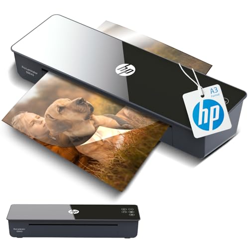 HP Pro Laminator 600 A3 avec technologie anti-bourrage pour des rendus impeccables