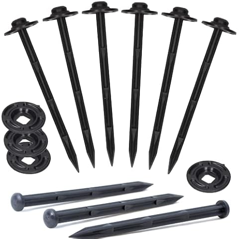 GARDENIX 50 Pack RandPEG Landscape Fabric Pegs Cover