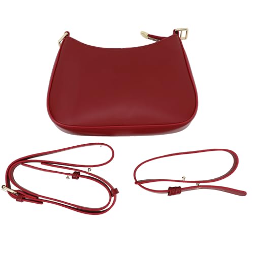 Sac à épaule femme rétro en cuir PU de qualité supérieure avec finitions soignées