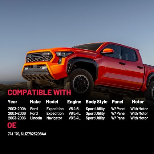 Image of BDFHYK 7L1Z7823201B Power Window Regulator with Motor Front Left Compatible with Ford Expedition 2007-2017, Compatible with Lincoln Navigator 2007-2017