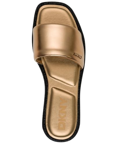 DKNY Women's Bavant Studded Flat Slide Sandal2