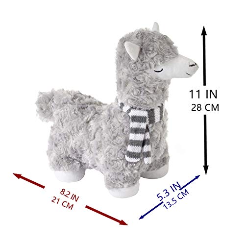 Marwood Cute Door Stopper Decorative Door Stops For Home And Office, Goat With Scarf Weighted Interior Doorstop Fabric Stuffed Animal Door Stopper Floor Decorative #TOP1