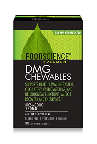 FoodScience of Vermont DMG Chewables, 250 mg Aangamik DMG Immune System Support, 90 Chewable Tablets FoodScience of Vermont DMG Chewables, 250 mg Aangamik DMG Immune System Support, 90 Chewable Tablets