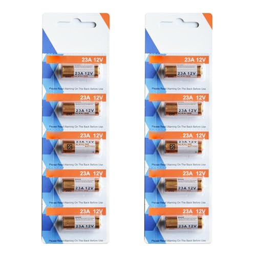 12V A23 Dry Battery Alkaline Batteries for Household Electronics and Remote Control Door Bells Toy Cells