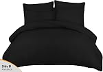 Pamposh Ensemble de housses à couette jumelée – Couvercle de duvet en microfibre de qualité supérieure Twin (68" x 90") avec fermeture à glissière – Léger, Respirant Twin XL Ensemble de couvertures de couettes – Ensemble lit double pour toutes les saisons