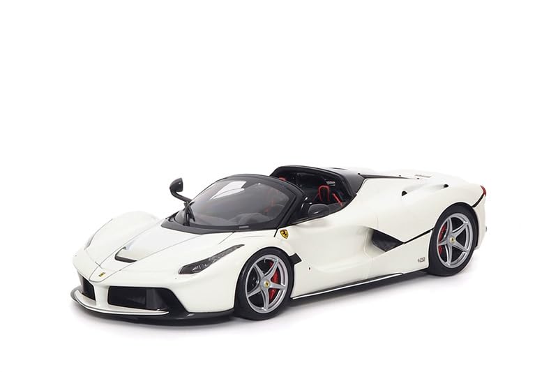 FloZfor BBR MODELS for Ferrari for LaFerrari for APERTA White convertible 1:18 Truck Pre-built Model