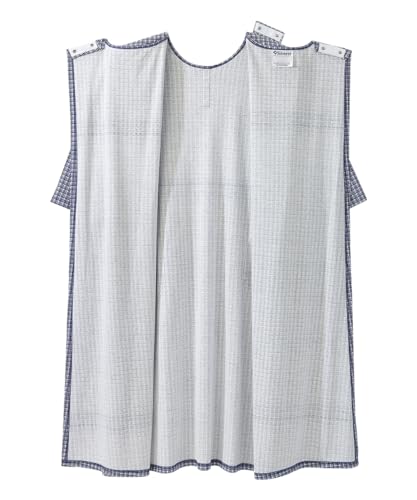 Silvert's Adaptive Clothing & Footwear Men's Open Back Henley Nightgown3