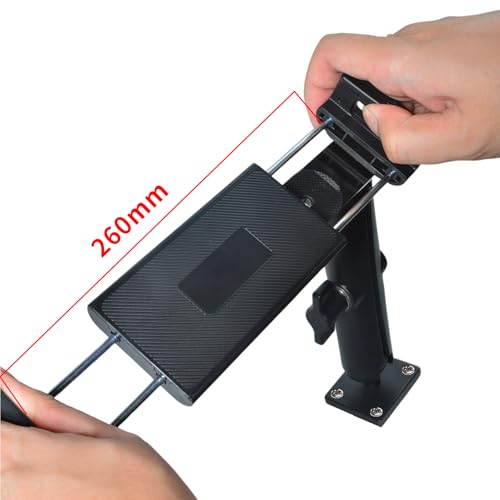 HYSHIKRA Soporte bidireccional para camión, clip de accesorio para iPad, micrófono, altavoz móvil, compatible con Baofeng, Kenwood, Motorola, Quansheng, radio - imagen 4