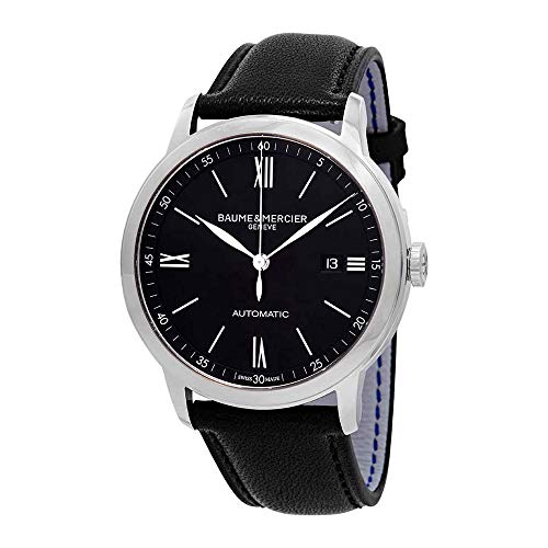 Baume et Mercier Classima Automatic Black Dial Men's Watch 10453