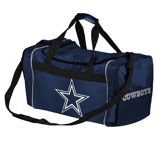 Bolsa de lona deportiva de los Dallas Cowboys de la NFL con amplio compartimento