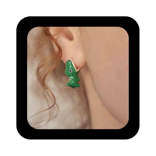 Cimenexe Boucles D'oreilles Crocodile En Acrylique Boucles D'oreilles Crocodile En Argile Boucles D'oreilles Crocodile Mignon Boucles D'oreilles Animaux 3d Bijoux Pour...