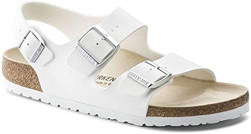 Birkenstock Milano White Birko-Flor2