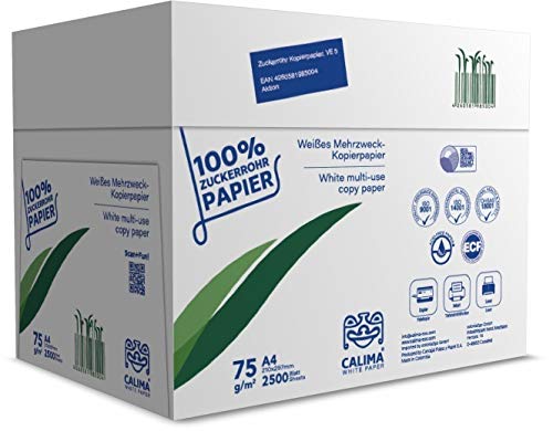 Recyclingpapier Calima White Paper Kopierpapier 75g/m² DIN A4