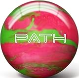 Pyramid Path Bowling Ball (Hot Pink/Lime Green, 8LB)