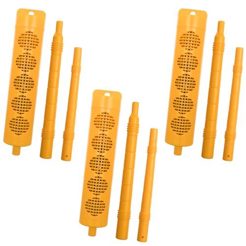 Hot Tub Stick,Spa Mineral Filter Cartridge with Long-Lasting Sticks for Hot Tubs & Spas Last for 6 Months,Yellow (3)