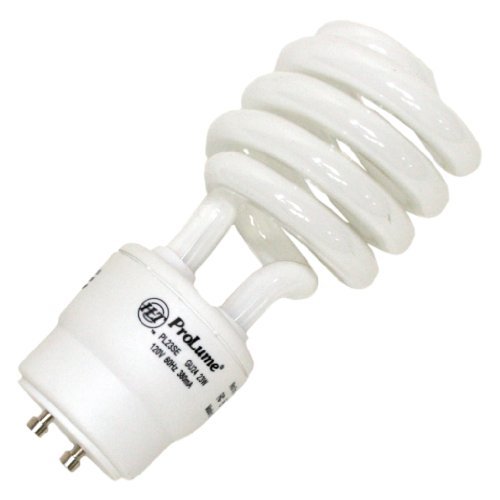 Halco 46523 - 23 Watt GU24 Base Spiral Compact Fluorescent Light Bulb, 4100K by Prolume