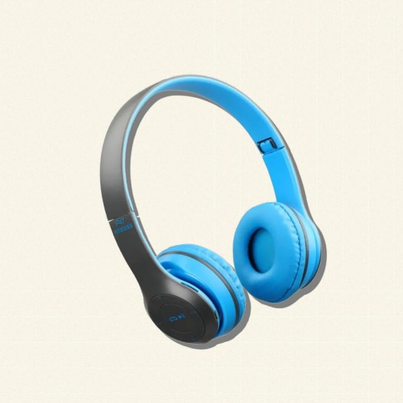 P47 Latest Wireless iC-96 Headphone with Mic & SD Card Slot Bluetooth Headset-image-45