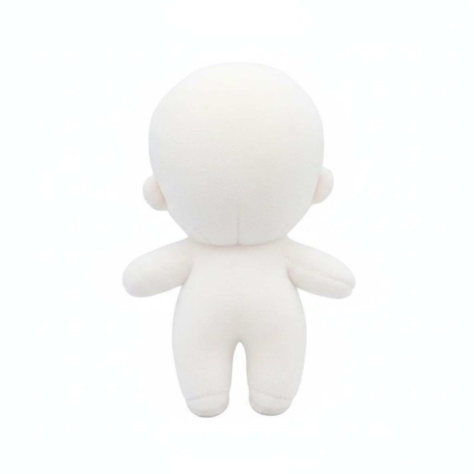 Colcolo Doll Body Stuffed Soft Toy Unprinted Humanoid Simple Outline Padded Customizable Lightweight Suitable for Children Gifting Decoration, 10cm Body
