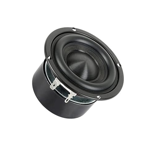JINGERL 1 個 3 インチ HIFI 低音スピーカー 4Ohm 8Ohm 25 ワットポータブルオーディオスピーカーユニット本棚サブウーファーホームシアターラウドスピーカー (Color : 1, Size : 8Ohm)