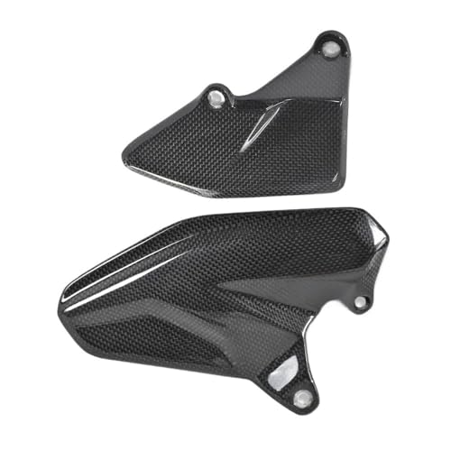 Winglet Moto Multistrada V4S : Spoiler protection de talon carbone plaques pied carénage