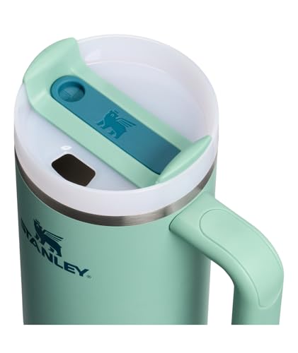 Image of STANLEY Quencher H2.0 Tumbler with Handle and Straw 30 oz | Flowstate 3-Position Lid | Cup Holder Compatible for Travel | Insulated Stainless Steel Cup | BPA-Free | Spring Green