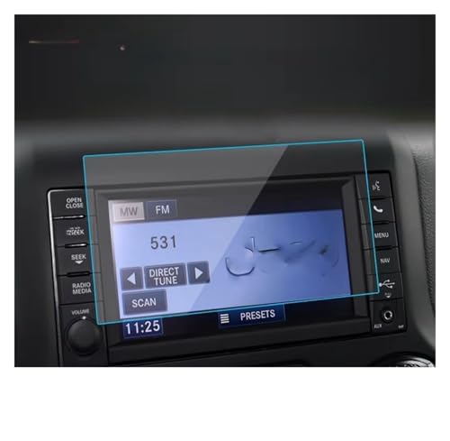 Film verre trempé anti-rayures pour écran tactile Jeep Wrangler 6.5"