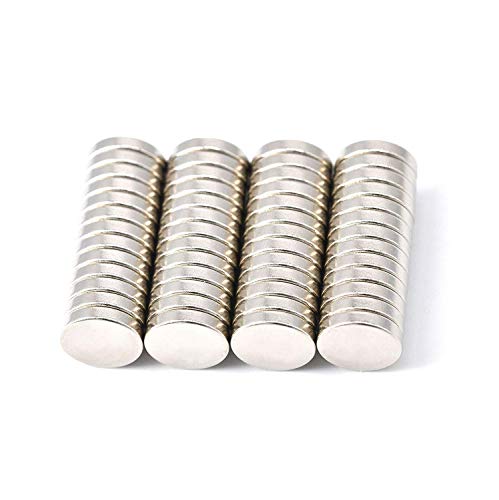 50 pièce Aimant de néodyme 10 mm de diamètre x 2 mm d'épaisseur avec 2.2 kg Traction
