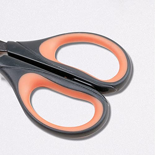 Tijeras de oficina, tijeras for manualidades, tijeras con hojas afiladas y mango de agarre suave, tijeras multiusos, aptas for uso familiar, en la oficina y en la escuela, tijeras de 17 cm