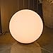 Price comparison product image Shapelights® Indoor Outdoor USB Chargeable Solar Powered Colour Changing Mood Light - Sphere 35cm