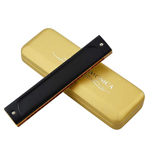 KIRANDIE T22K 22 Trous Harmonica Bouche Organ Harp Instrumentos ABS Comb clés C Professional Instruments de Musique… - Les Beatles, Paul McCartney, John Lennon, RIngo Starr, George Harrison KIRANDIE T22K 22 Trous Harmonica Bouche Organ Harp Instrumentos ABS Comb clés C Professional Instruments de Musique… – Image 3