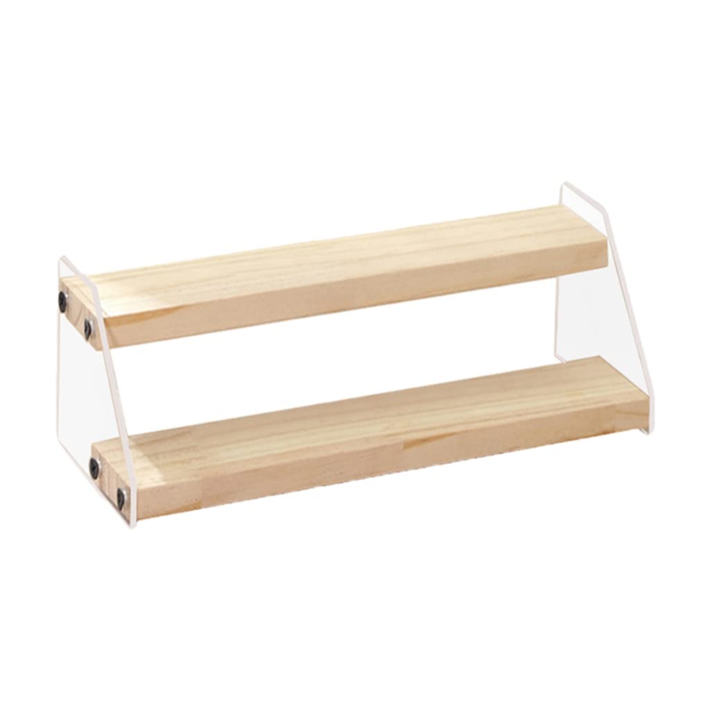 Stepped Acrylic Stands, Display Stand, for Doll Model Car Action Figure Two-Tiers-image-10