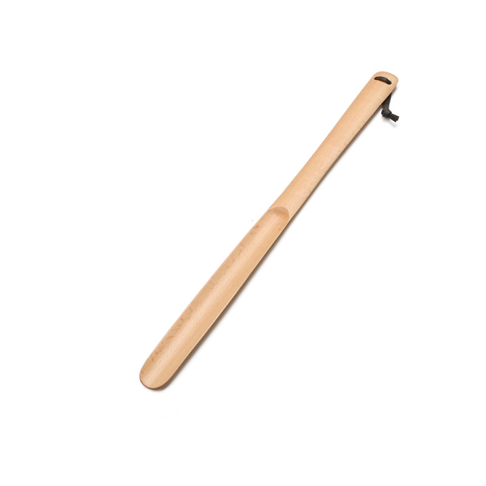 Calzadores Easy Wear Helper, Calzador con Mango Largo, Madera, cucharas auxiliares for Zapatos Perezosos, 19,6 Pulgadas, for Hombres, Mujeres, niños, Embarazo(A,60cm)