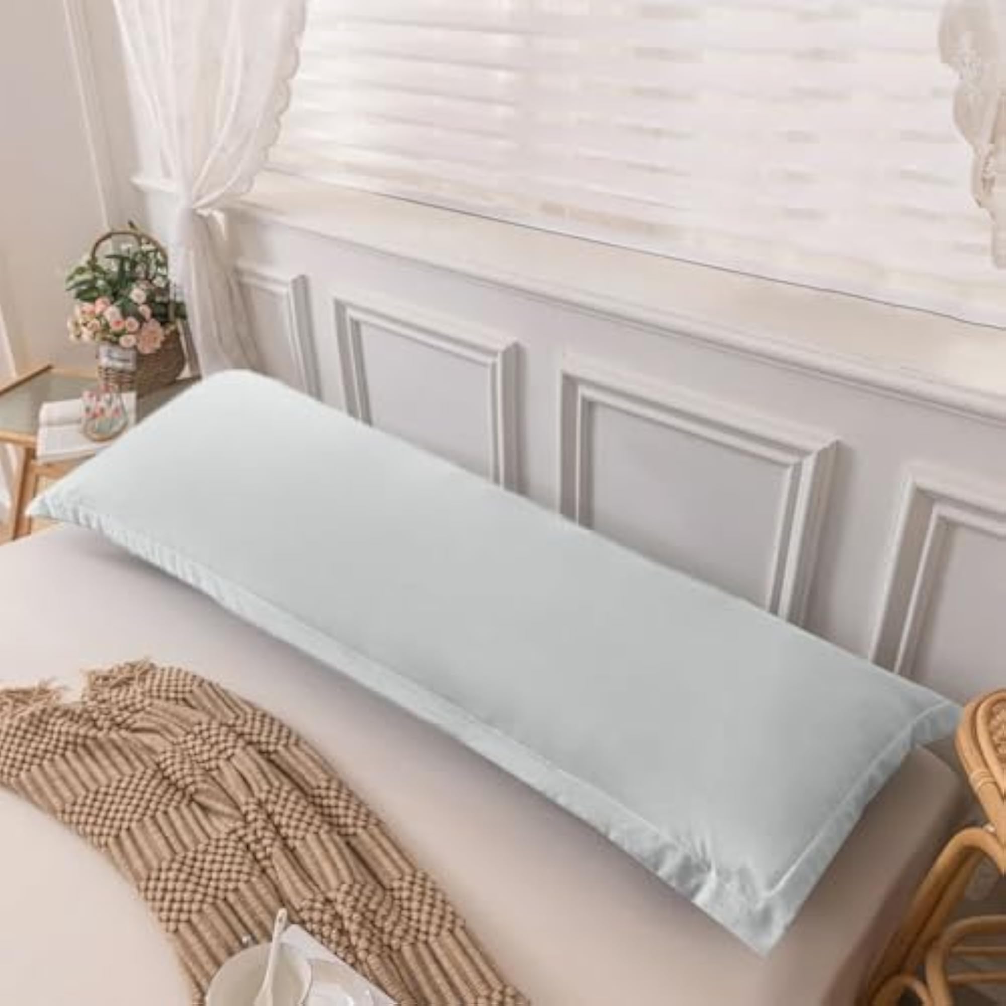 Sateen Cuddle Pillow Case - Pack of 1, 300 TC