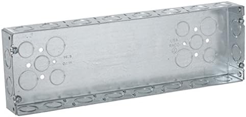 RACO 955 Gang Box (1 Pack), 1-5/8-Inch