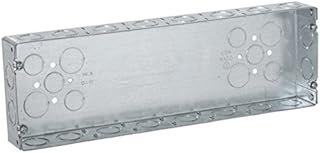 Hubbell-Raco Gang Box, 6-Gang, 1-5/8