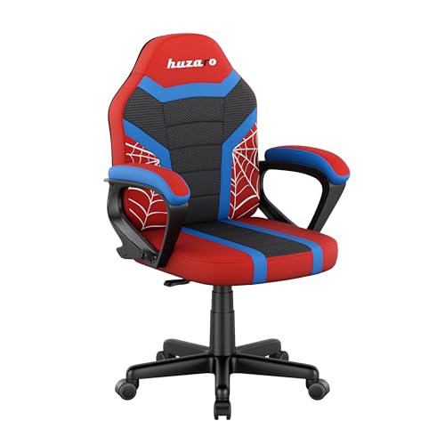 huzaro Ranger Mesh Chaise Gaming Ergonomique pour Enfant, Chaise de Bureau Enfant Respirante avec accoudoirs, Hauteur réglable 6 cm, Soutien du Dos, idéale pour...