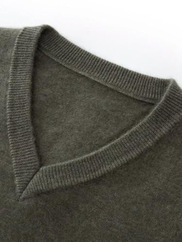 Men Classic V Neck Knit Sweater Men Long Sleeve Casual Pullovers Warm Knitwear ﻿Sweater2